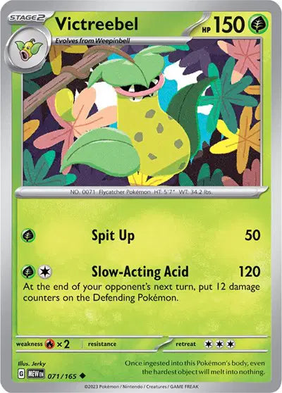 Victreebel 071/165 - Scarlet & Violet 151 - Reverse Holofoil