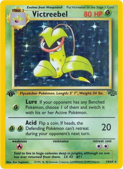 Victreebel 14/64 - Jungle - Holofoil