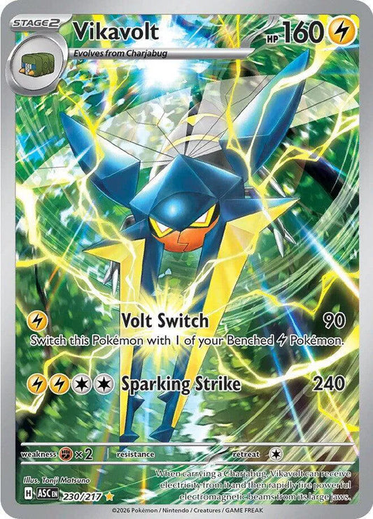 Vikavolt 230/217 - Ascended Heroes - Holofoil
