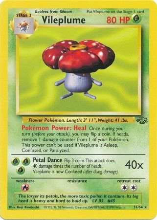 Vileplume 31/64 - Jungle (Unlimited) - Normal