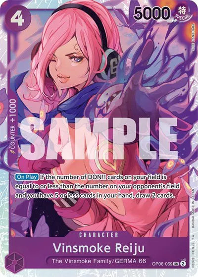 Vinsmoke Reiju OP06-069 - Wings of the Captain - Foil