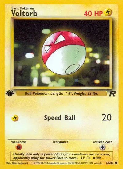 Voltorb 69/82 – Team Rocket (Unbegrenzt) – Normal