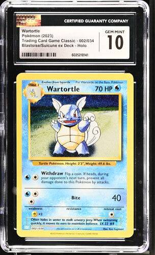Wartortle Pokémon – Popular card for collectors and fans