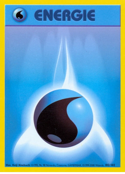 Water Energy (NL) 102/102 - Base Set (Unlimited) - Normal