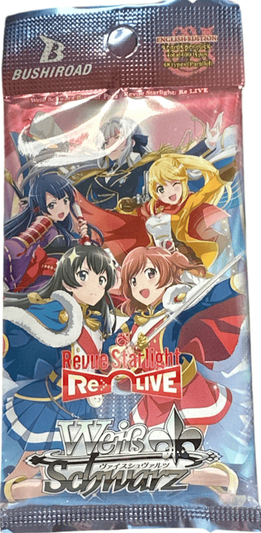 Weiss Schwarz Revue Starlight -Re LIVE: Golden Wind: Booster Pack