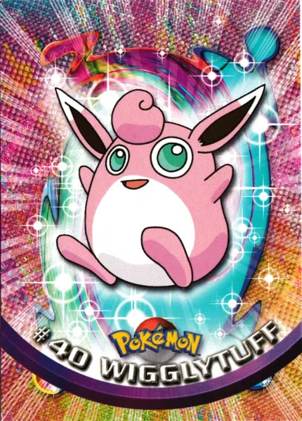 Wigglytuff 40 - Topps Series 1 - Base Chrome