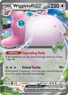 Wigglytuff ex 040/165 - Scarlet & Violet 151 - Holofoil