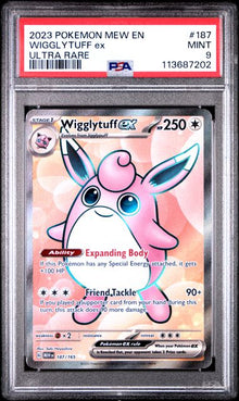 Wigglytuff ex (PSA 9) 187/165 – Scarlet & Violet 151 – Holofoil