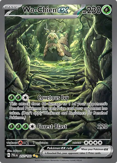 Wo-Chien ex 257/193 - Paldea Evolved - Holofoil