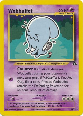 Wobbuffet 35/75 - Neo Discovery (Unlimited) - Normal
