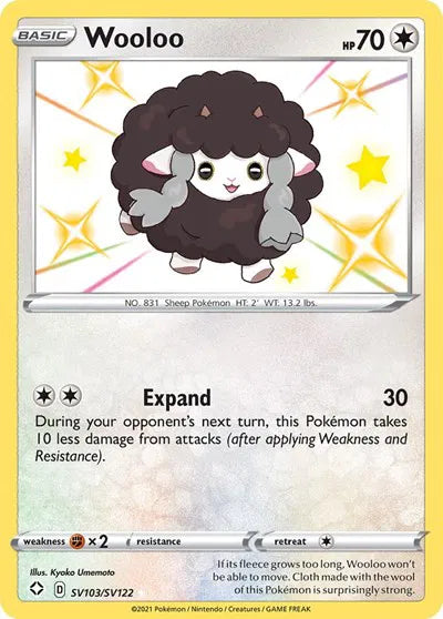 Wooloo SV103/SV122 - Shining Fates: Shiny Vault - Holofoil