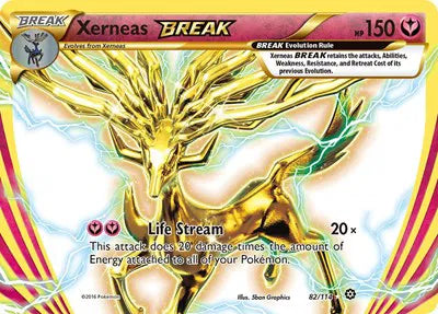 Xerneas BREAK 82/114 - Steam Siege - Holofoil
