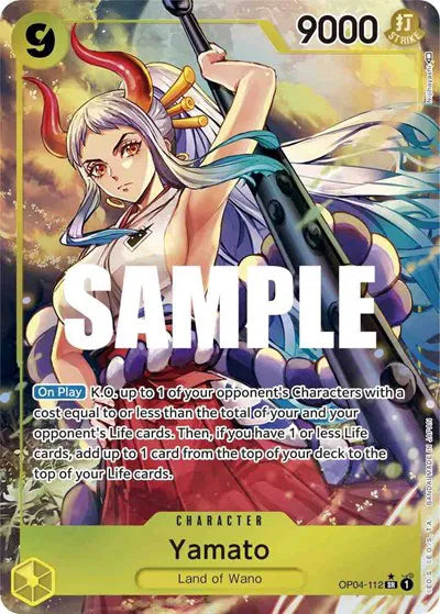 Yamato (Alternate Art) OP04-112 - Kingdoms of Intrigue - Foil