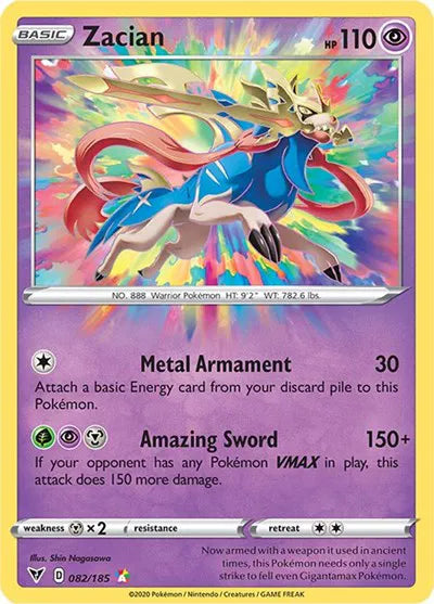 Zacian 082/185 - Vivid Voltage - Holofoil