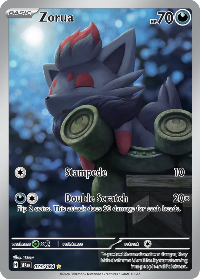 Zorua 075/064 - Shrouded Fable - Holofoil