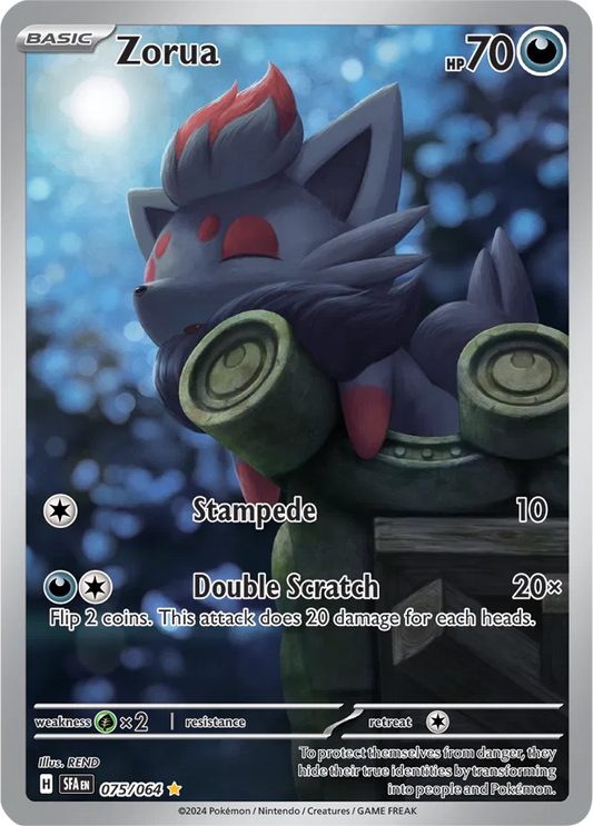 Zorua 075/064 - Shrouded Fable - Holofoil