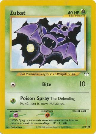 Zubat 59/64 – Neo Revelation (Unbegrenzt) – Normal