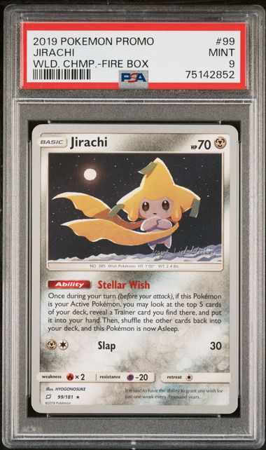 Jirachi (PSA 9) 99/181 - World Championship Decks Promo - Normal