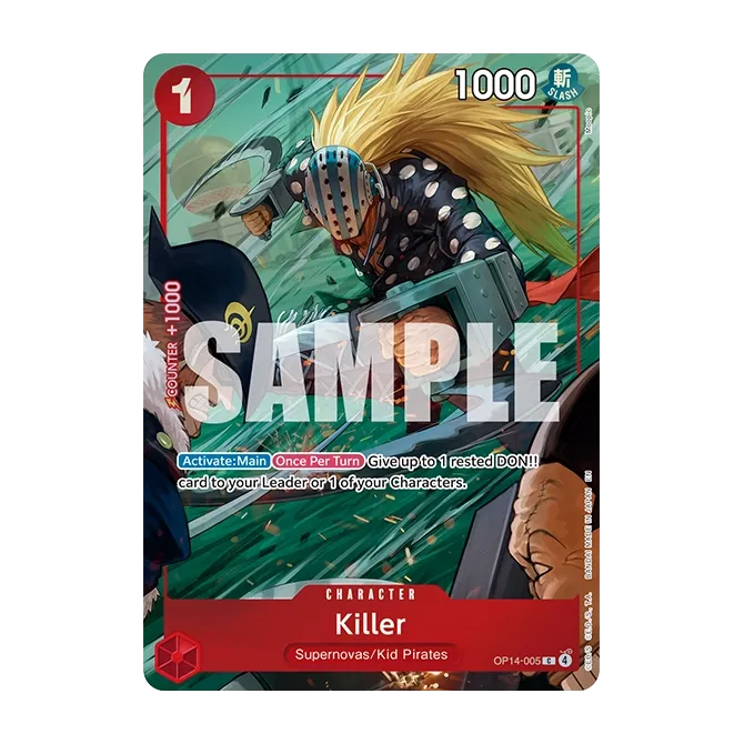 killer op14-005 promo kaart