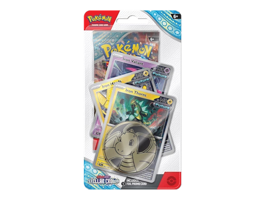 Pokémon Stellar Crown: Premium Checklane Blister - Iron Thorns