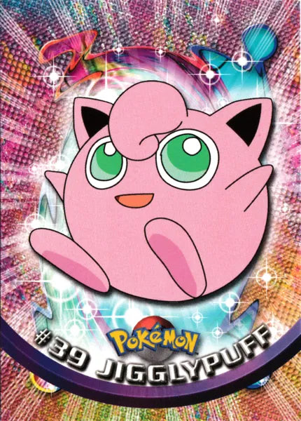 Jigglypuff 39 - Topps Series 1 - Base Chrome
