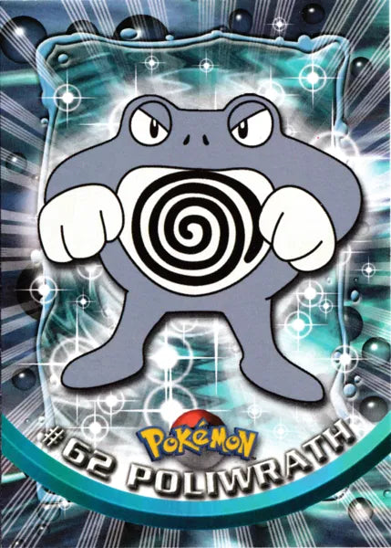 Poliwrath 62 - Topps Series 1 - Normal