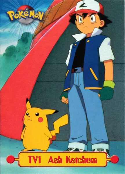 Ash Ketchum TV1 – Topps Serie 1 – Normal