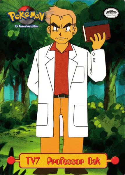 Professor Oak TV7 - Topps Series 1 - Normal