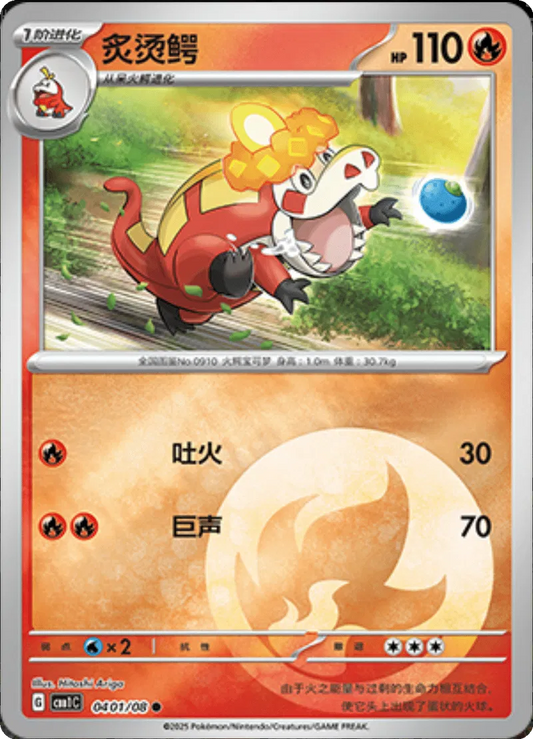 Crocalor (CN) 0401/08 – Edelsteinpaket – Holofoil