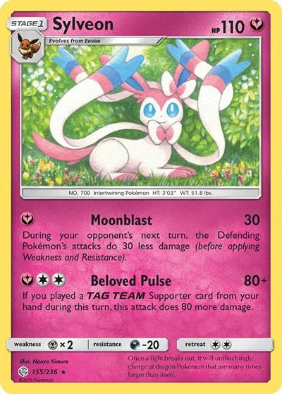 Sylveon 155/236 - Cosmic Eclipse - Normal