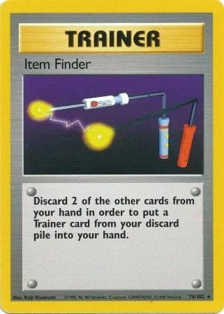 Item Finder 74/102 - Base Set (Unlimited) - Normal