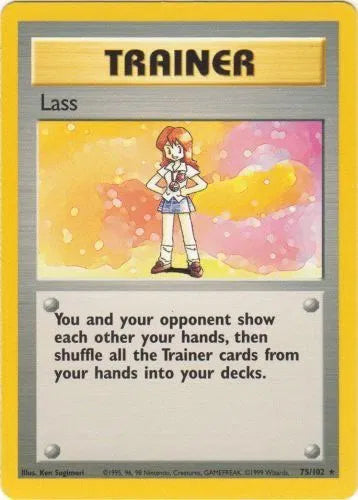 Lass 75/102 - Base Set (Unlimited) - Normal