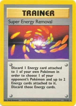 Super Energy Removal 79/102- Base Set (Unlimited) - Normal