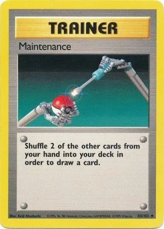 Maintenance 83/102 - Base Set (Unlimited) - Normal