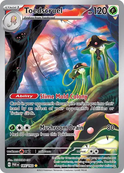 Toedscruel - 185/182 - Paradox Rift - Holofoil