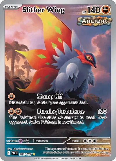 Slither Wing 203/182 - Paradox Rift - Holofoil