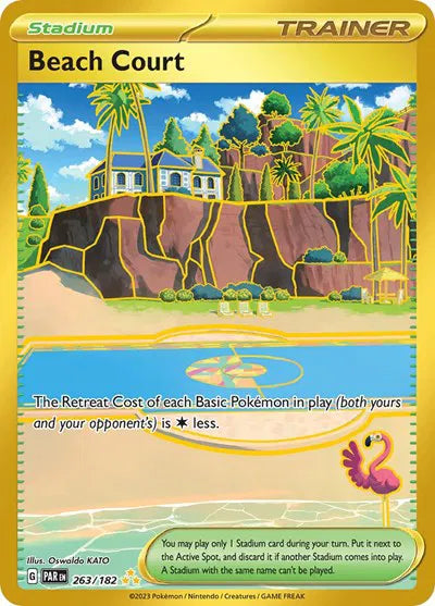 Beach Court 263/182 - Paradox Rift - Holofoil
