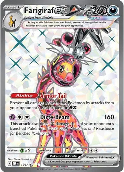 Farigiraf ex 194/162 – Temporale Kräfte – Holofoil