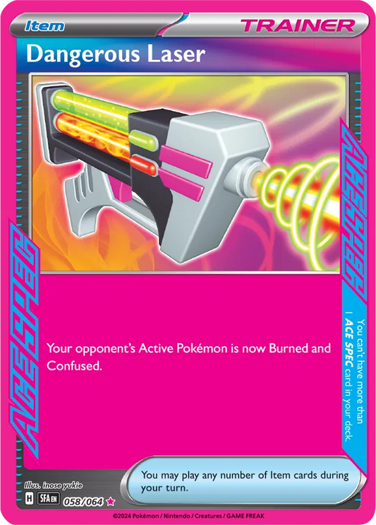Dangerous Laser 058/064 - Shrouded Fable - Holofoil