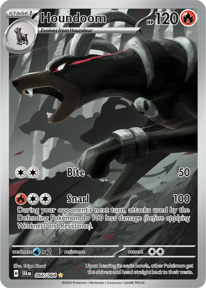 Houndoom 066/064 - Shrouded Fable - Holofolie