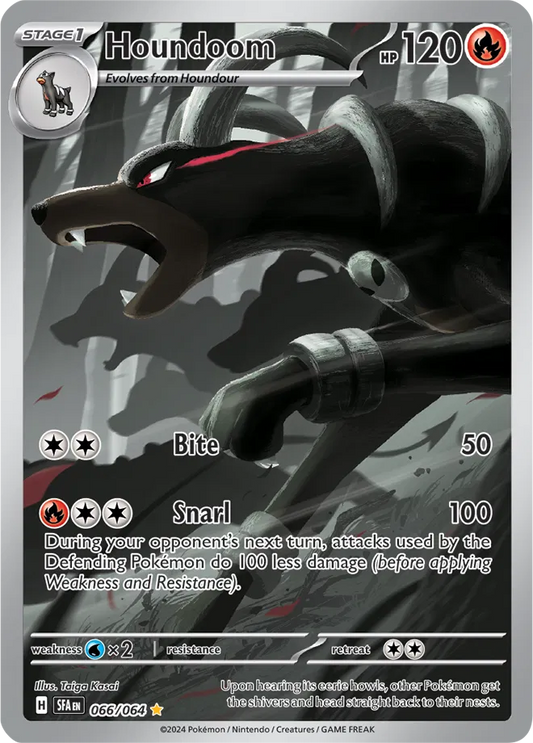 Houndoom 066/064 - Shrouded Fable - Holofolie