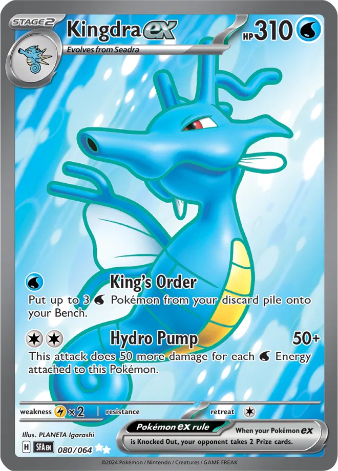 Kingdra ex 080/064 - Shrouded Fable - Holofolie