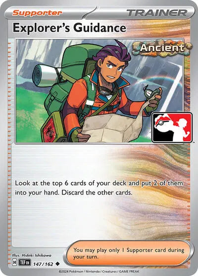 Explorer's Guidance 147/162 - Prize Pack Series One- Holofoil