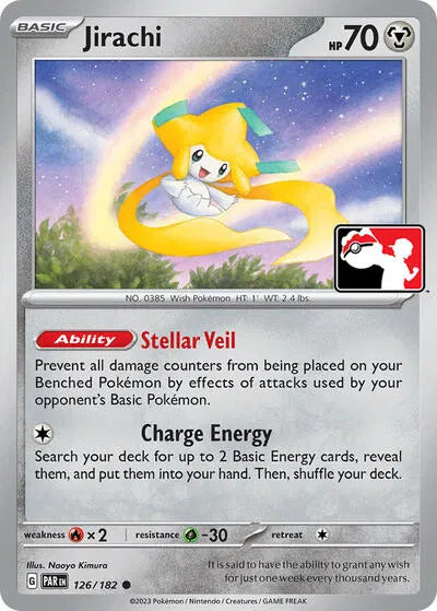 Jirachi 126/182 - Prize Pack Series One - Holofoil