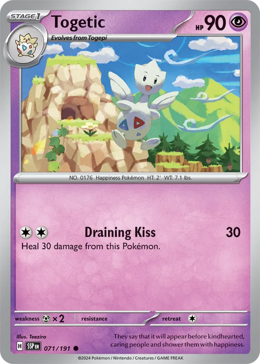 Togetic 071/191 - Surging Sparks - Reverse Holofoil