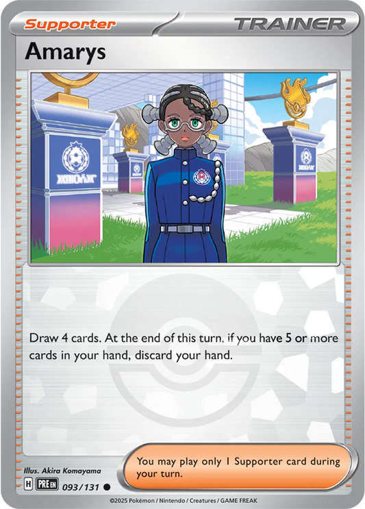 Amarys (Poke Ball Pattern)  093/131 - Prismatic Evolutions - Holofoil