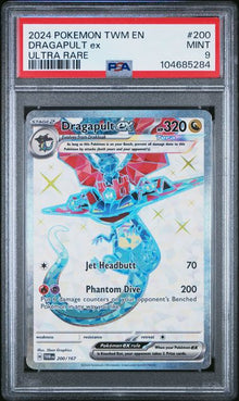 Dragapult ex (PSA 9) 200/167 - Twilight Masquerade - Holofoil