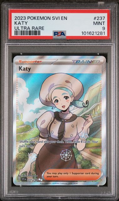 Katy (PSA 9) 237/198 – Basis – Holofoil